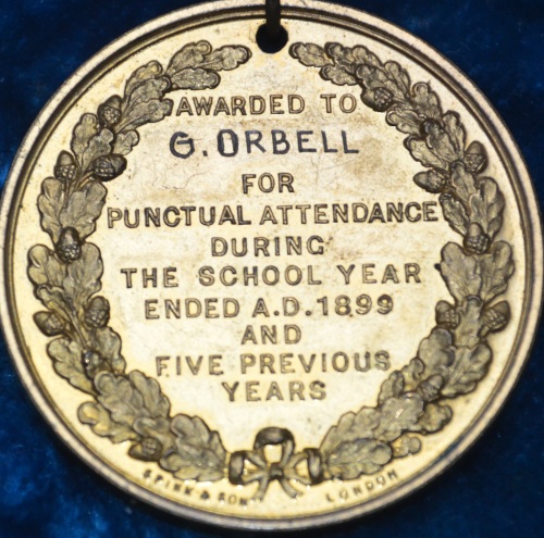 Medal reverse